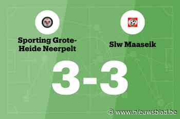 Ook SLW Maaseik houdt Grote Heide van winst af