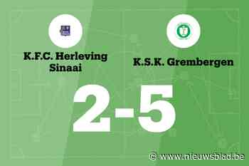KSK Grembergen wint voor de vierde keer op rij