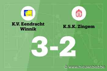KSK Zingem blijft in problemen na nederlaag tegen Eendracht Winnik