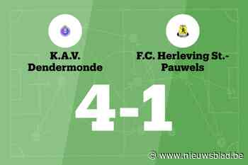 Eerste overwinning van het seizoen voor KAV Dendermonde
