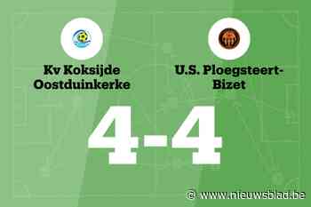 Voorsprong met de rust – haalt toch nog één punt toen KV Koksijde Oostduinkerke vermaakte U.S. Ploegsteert-Bizet