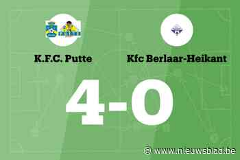 Beckers maakt er drie voor Putte B in wedstrijd tegen Berlaar-Heikant B