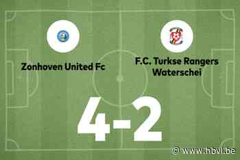 Zege Zonhoven Utd. tegen Turkse Rangers