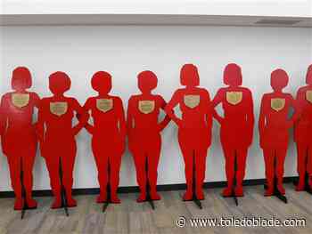 Libraries host Silent Witness displays for Domestic Violence Awareness Month