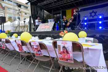 Shalom Festival op Groenplaats zet ontvoerde mensen op ereplaats