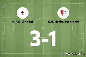 Vijf opeenvolgende overwinningen voor Anadol na 3-1 tegen Herkol
