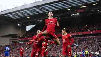 Verfolger City mit Vereinsrekord: Liverpool behält gegen starkes Chelsea die Nerven