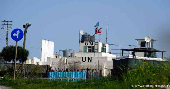 “L’esercito israeliano ha deliberatamente demolito una torre d’osservazione di Unifil in Libano. Violazione del diritto internazionale”