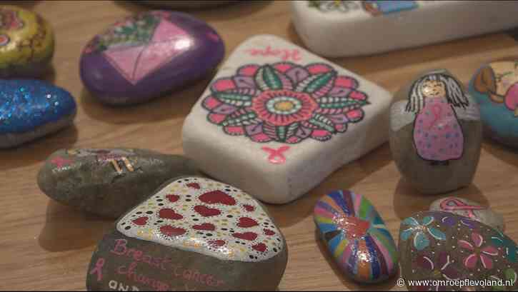 Almere - Patiënten Flevoziekenhuis maken lotgenoten blij met Happy Stones
