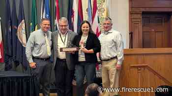 Dr. Sara Jahnke presented NFFF Arthur J. Glatfelter Distinguished Service Award