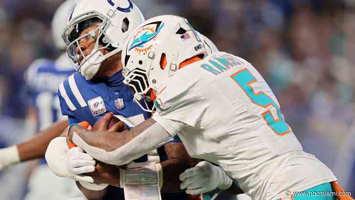 Miami Dolphins fall to Colts 16-10 after QB Richardson's late scoring drives