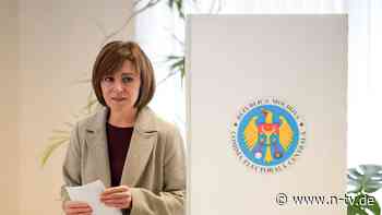 Rückschlag für Präsidentin Sandu: Erste Ergebnisse: Moldauer stimmen gegen EU-Beitritt