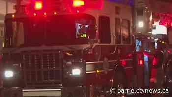 One injured in apartment fire