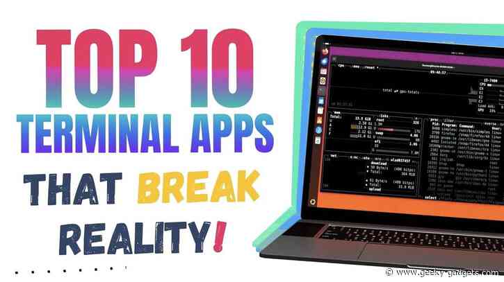 10 Essential Linux Terminal Applications to Boost Productivity