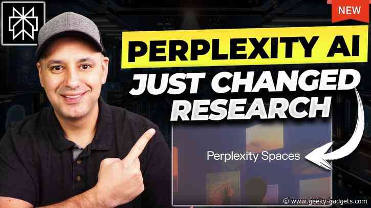 New Perplexity Spaces Feature Enhancing AI Research and Collaboration