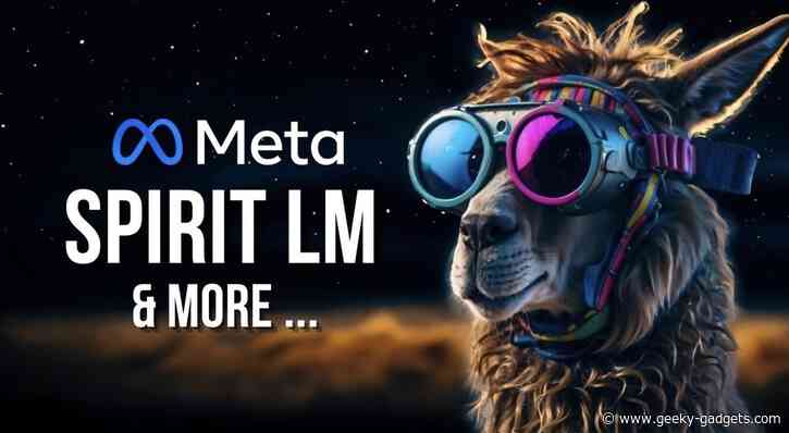 New Meta AI Models released – SAM 2.1 Spirit LM, MEXMA and More