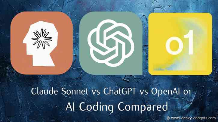 AI Coding Showdown: Claude Sonnet vs ChatGPT vs OpenAI o1 – Who Wins?