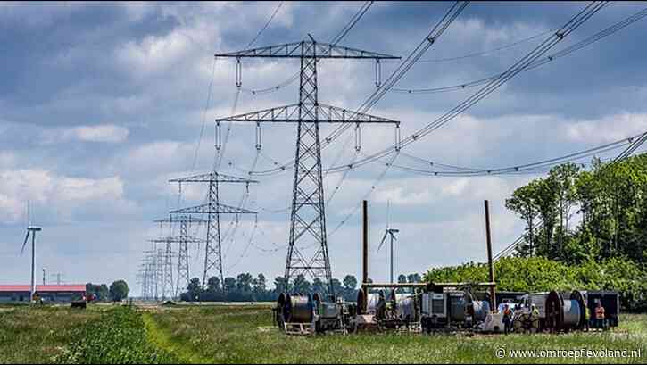 Flevoland - Flevoland krijgt één kans om advies te geven over locatie hoogspanningsverbinding