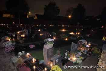 Lichtjes op de Aalterse kerkhoven