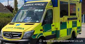 Man in 50s airlifted to hospital after being hit by car