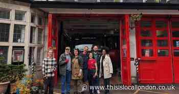 See how firefighter transformed historic fire station into green and welcoming place