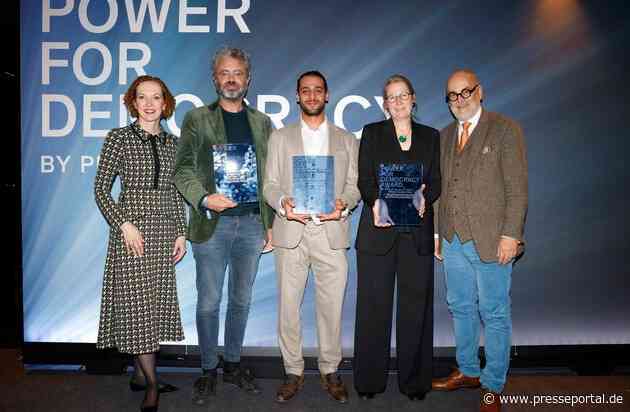 Preisverleihung: Drei Initiativen erhalten den Demokratiepreis Power for Democracy by Philip Morris GmbH