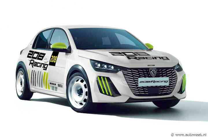 Peugeot 208 Racing is lichtgewicht pretpakket