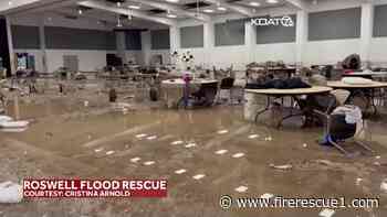 Over 300 rescued during severe flooding in N.M. city