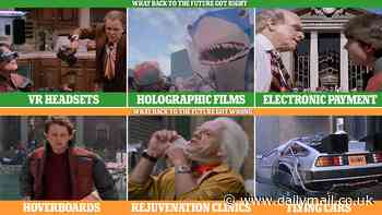 Are we living in Back to the Future? Scientists reveal what the cult film got right… and wrong