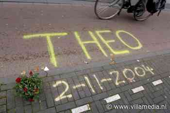 Interviewer, presentator en filmmaker Theo van Gogh op 2 november herdacht op Leidseplein in Amsterdam