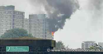 RECAP as firefighters flock to blaze at Plaistow residential block