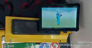 Some Croydon buses have been fitted with tablets - for an important reason