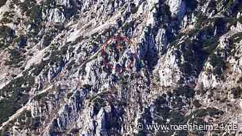 Hilflos am Hochstaufen und am Ristfeuchthorn - Bergsteiger mit Hubschrauber gerettet
