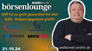 wO Börsenlounge: Novo Nordisk | Infineon | Secunet - bei SAP greift die Kappungsgrenze