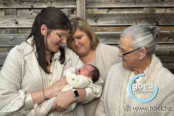 Rosalie zorgt voor viergeslacht in Sint-Truiden