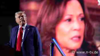 "Entwürdigt das Präsidentenamt": Trumps "Vulgärsprache" bringt Harris auf die Palme