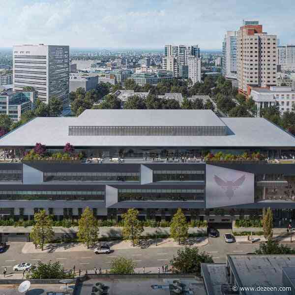 Populous designs Charlotte Hornets facility clad in "swarm" of panels