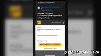 SaskPower warns of Interac e-Transfer scam