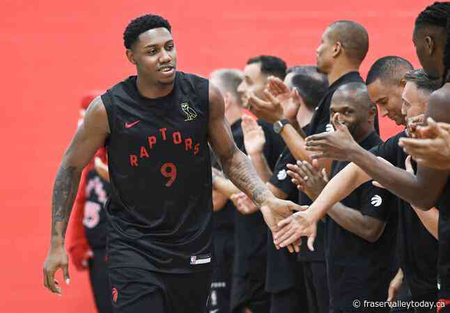 Canadian swingman RJ Barrett upgraded to day-to-day ahead of Raptors home opener