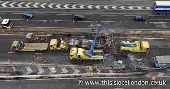 Busy London tunnel and M25 remain CLOSED after incidents