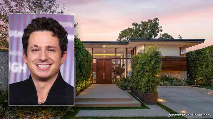 Pop star Charlie Puth's former LA mansion sells for $11M