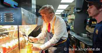 US-Wahl 2024: McDonald‘s reagiert nach Trump-Auftritt in Fast-Food-Lokal