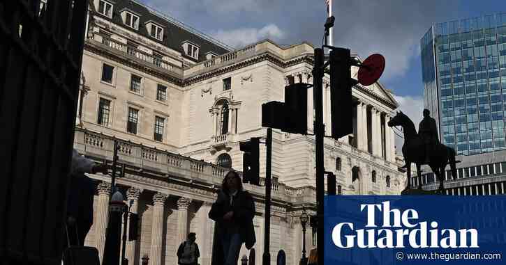 UK interest rates to fall to 2.75% by next autumn, Goldman Sachs predicts