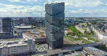 Loro steuert die Entwässerung des EDGE East Side Tower in Berlin über Dach, Terrasse und Fassade