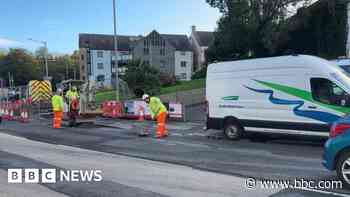 Traffic disruption after major sewer burst