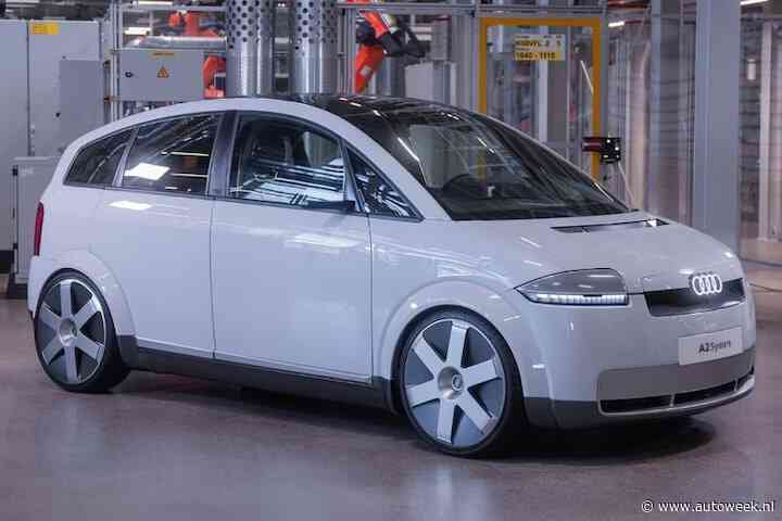 Elektrische Audi A2 e-tron: vooral oud met vleugje nieuw
