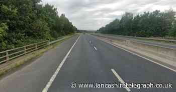 Motorway lane expected to be closed for "some time" due to vehicle fire