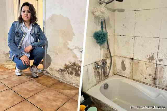 Moeder en vijf kinderen wonen in huurhuis vol schimmel en vocht: “Ze vragen of we niet beter allemaal samen in de auto zouden slapen”