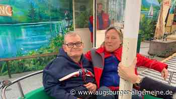 Einmal Riesenrad fahren: Für Siegfried Götz geht ein Kindheitstraum in Erfüllung