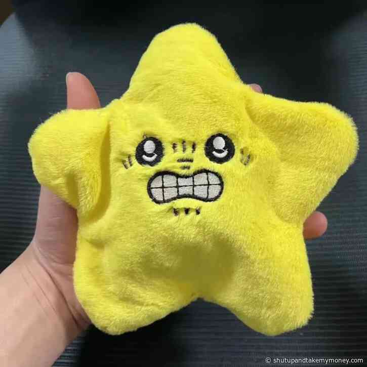 Angry Star Plush Toy￼